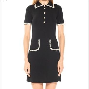 Alexia Admor Piper Short-Sleeve Shift Knit Dress XS